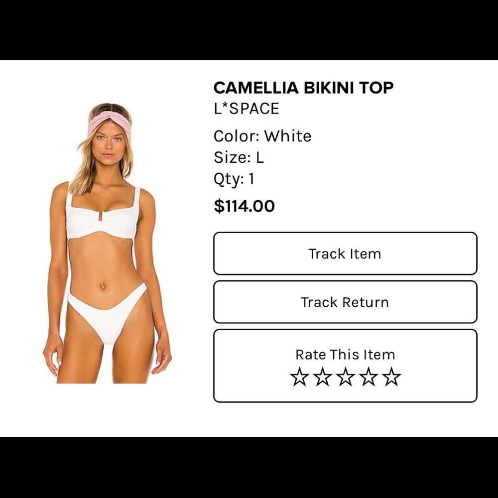 Lspace bikini top